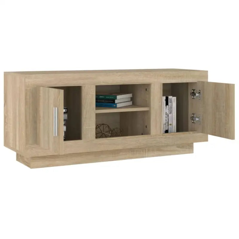 Tv-meubel van bewerkt hout met strak en trendy design - Tv-meubels