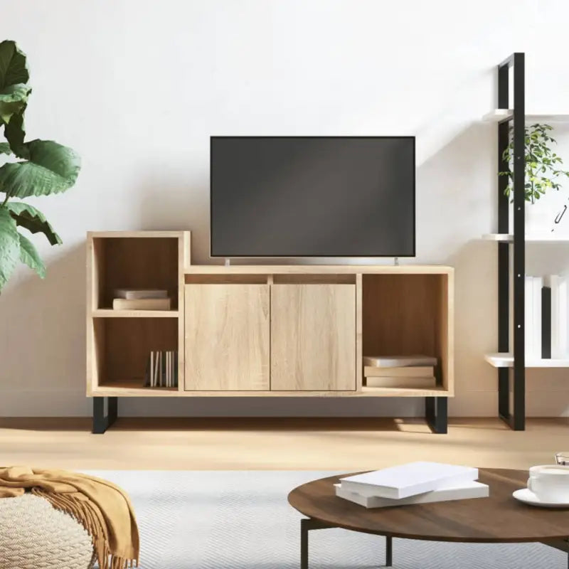 Tv-meubel van bewerkt hout met trendy en praktisch design - Sonoma eiken / 1 - Tv-meubels