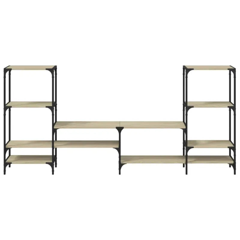 Tv-meubel van bewerkt hout voor een stijlvolle en stabiele opbergoplossing - Tv-meubels