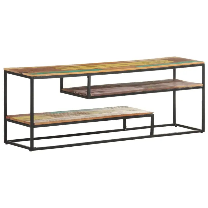 Tv-meubel van massief gerecycled hout met industriële stijl - Tv-meubels