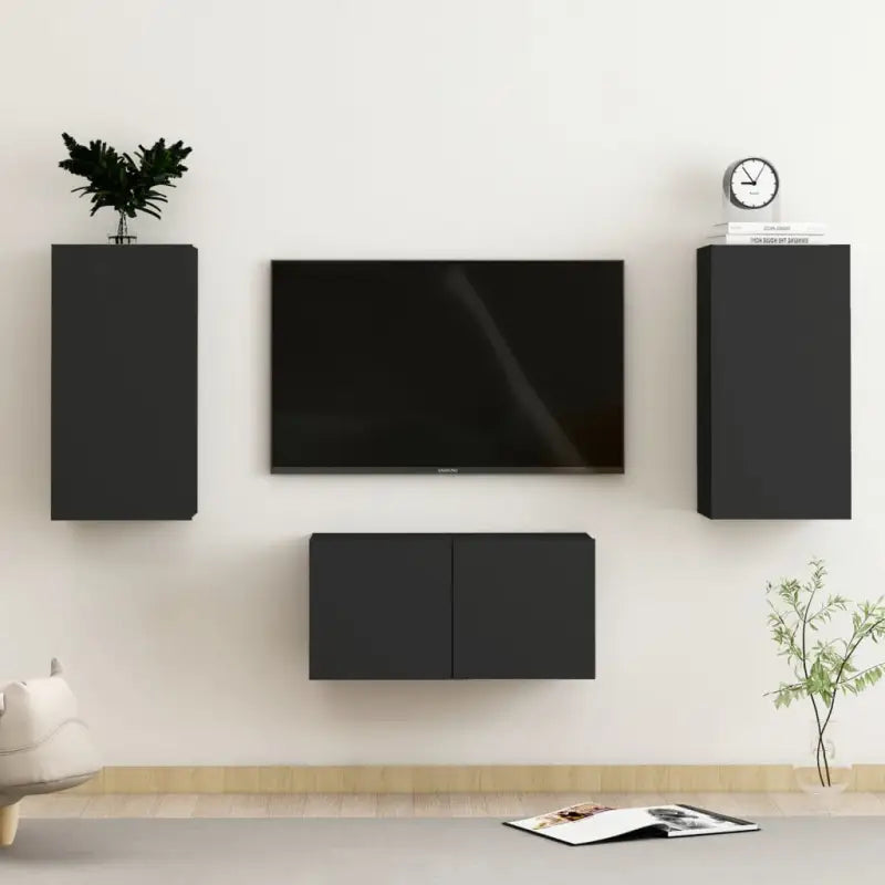 Tv-meubels van bewerkt hout met trendy en praktische design - Tv-meubels