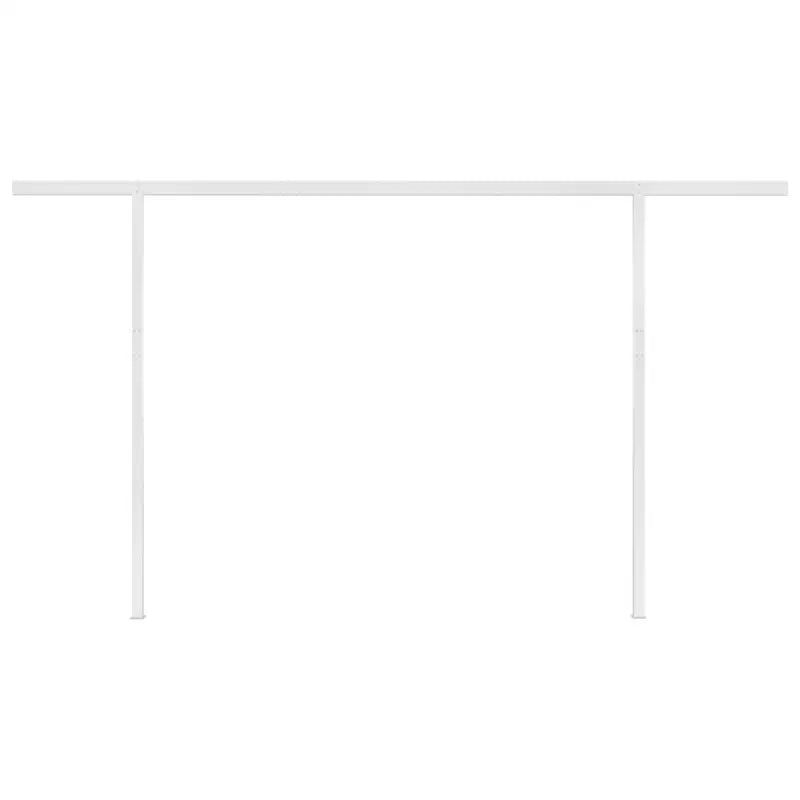 Uitschuifbare luifel met gepoedercoat aluminium voor schaduw en koelheid - Zonwering