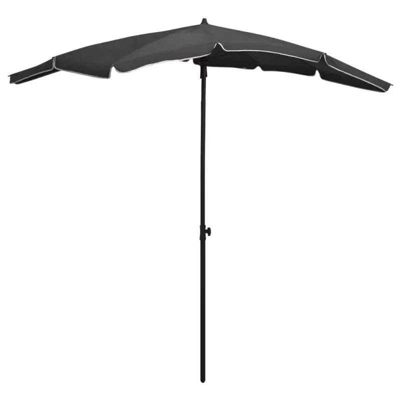 UV-beschermende parasol van polyester voor schaduw en bescherming - Antraciet / 1 - Parasols en zonneschermen