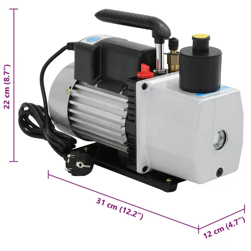 Vacuümpomp voor airconditioning met aluminium behuizing - Accessoires voor airconditioning