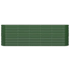 Verhoogde plantenbak van gepoedercoat staal voor tuin en balkon - Bloempotten & plantenbakken