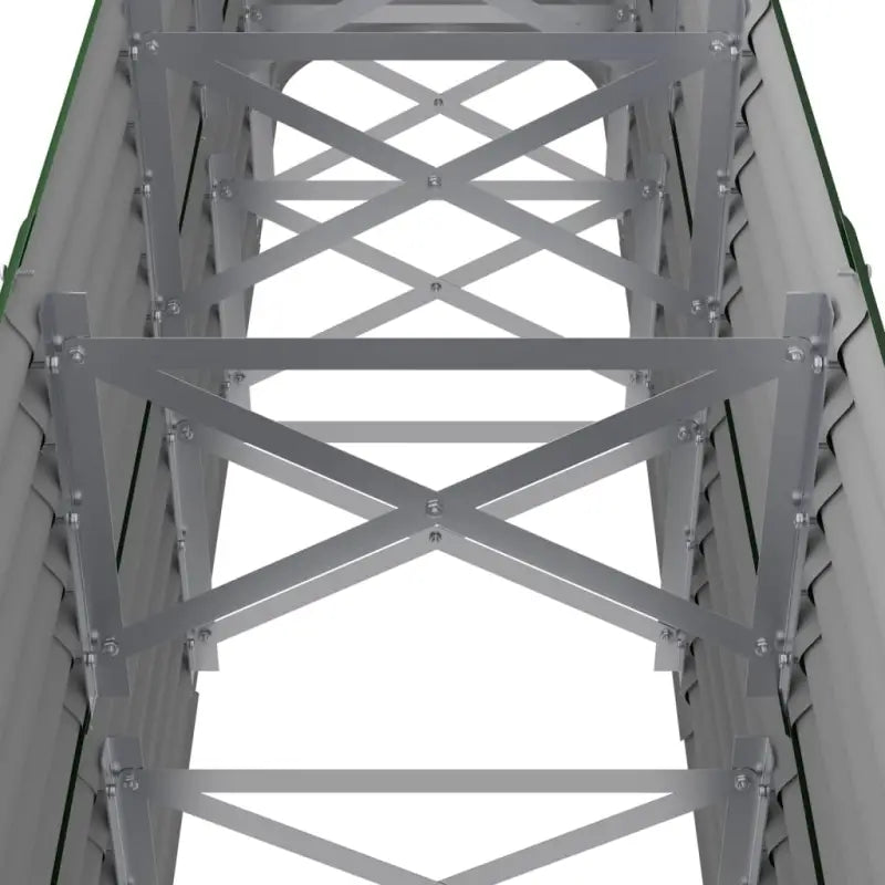 Verhoogde plantenbak van gepoedercoat staal voor tuin en balkon - Bloempotten & plantenbakken