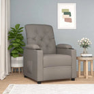 Verstelbare fauteuil for ultiem ontspanning en comfort - Taupe / 1 - Fauteuils & Relaxfauteuils