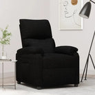 Verstelbare fauteuil voor comfortabel relaxen en loungen - Zwart / 1 - Fauteuils & Relaxfauteuils