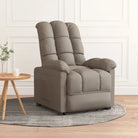 Verstelbare fauteuil voor ontspannen zitplezier en comfort - Taupe / 1 - Fauteuils & Relaxfauteuils