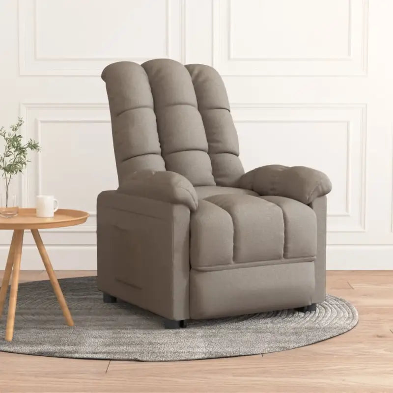 Verstelbare fauteuil voor ontspannen zitplezier en comfort - Taupe / 1 - Fauteuils & Relaxfauteuils