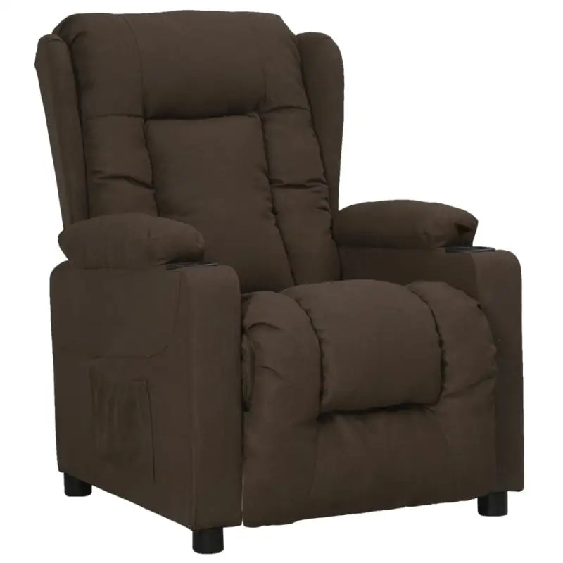 Verstelbare fauteuil voor optimaal comfort en ontspanning - Donkerbruin / 1 - Fauteuils & Relaxfauteuils
