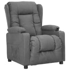 Verstelbare fauteuil voor optimaal comfort en ontspanning - Lichtgrijs / 1 - Fauteuils & Relaxfauteuils