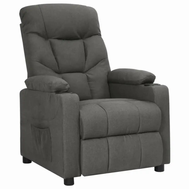 Verstelbare fauteuil voor ultiem comfort en ontspanning - Donkergrijs / 1 - Fauteuils & Relaxfauteuils