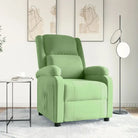 Verstelbare fauteuil voor ultiem comfort en ontspanning - Lichtgroen / 1 - Fauteuils & Relaxfauteuils