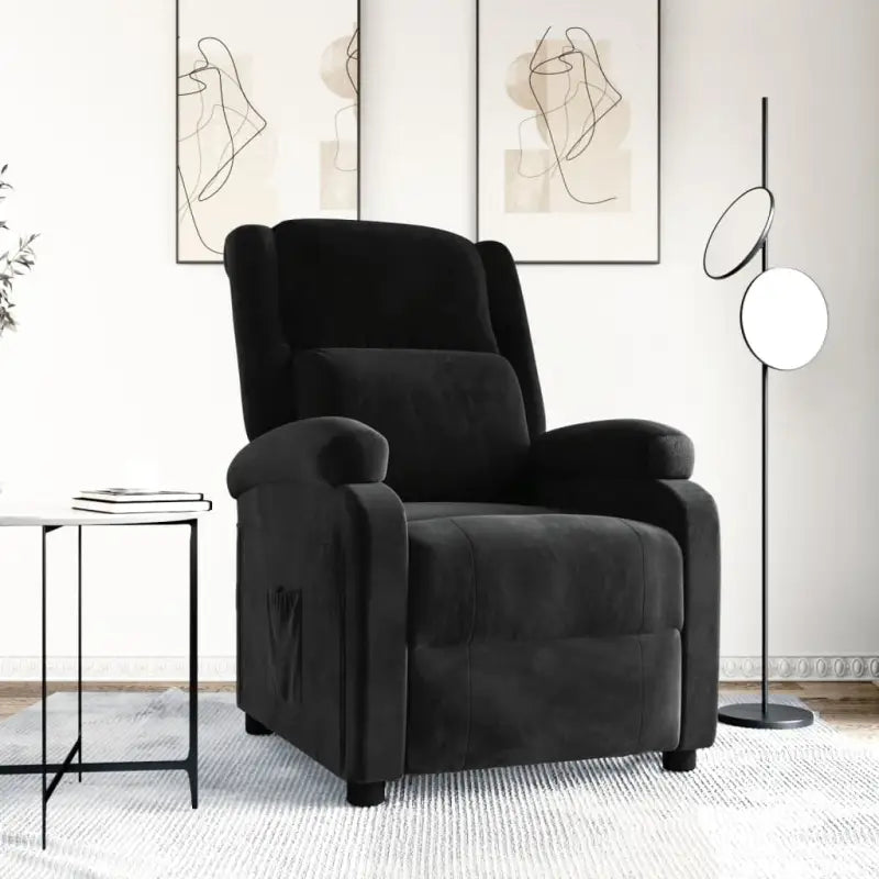 Verstelbare fauteuil voor ultiem comfort en ontspanning - Zwart / 1 - Fauteuils & Relaxfauteuils