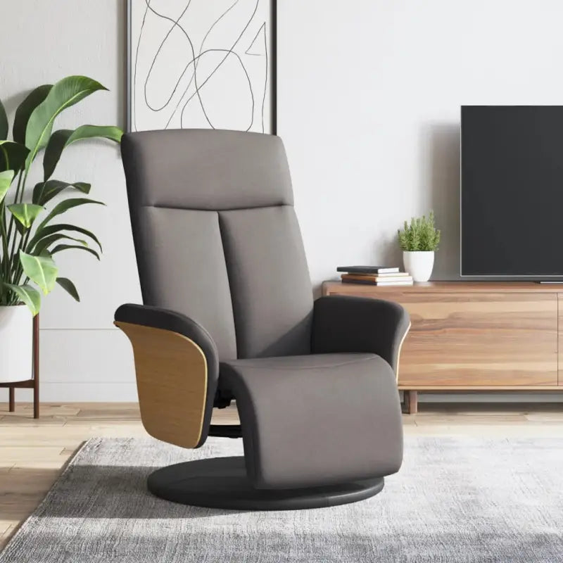 Verstelbare stoel voor comfortabel ontspannen na een drukke dag - Taupe / 1 - Fauteuils & Relaxfauteuils