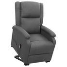 Verstelbare stoel voor comfortabel relaxen en verstelbare rugleuning - Donkergrijs / 1 - Fauteuils & Relaxfauteuils