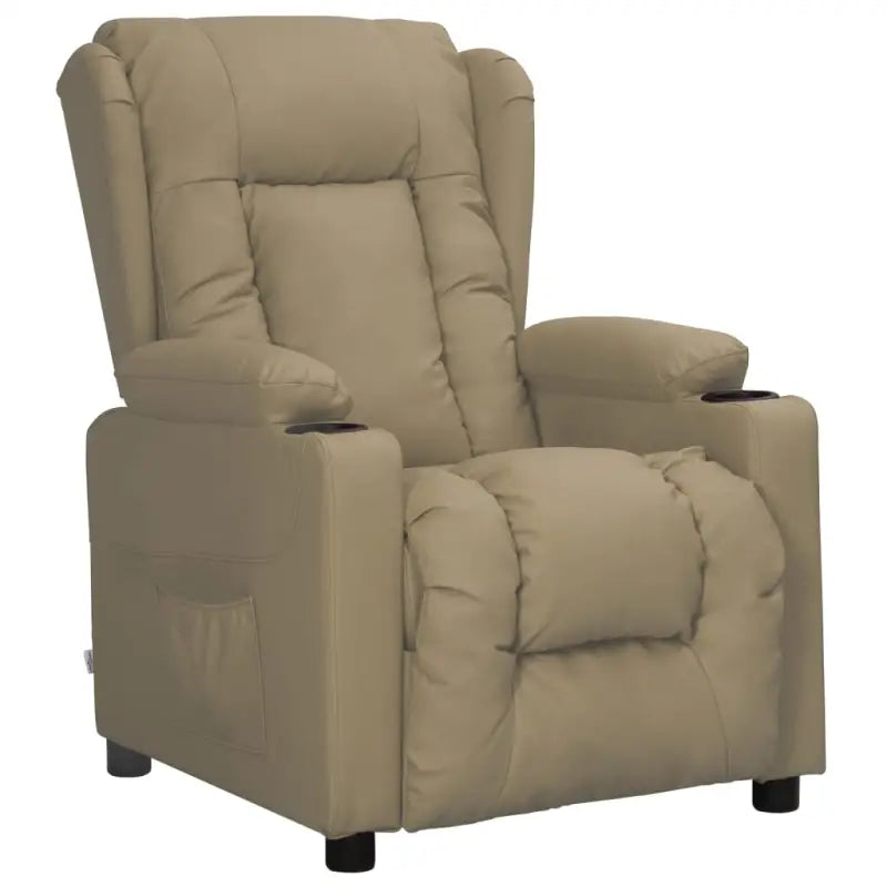 Verstelbare stoel voor ultiem comfort en ontspanning - Cappuccino / 1 - Fauteuils & Relaxfauteuils