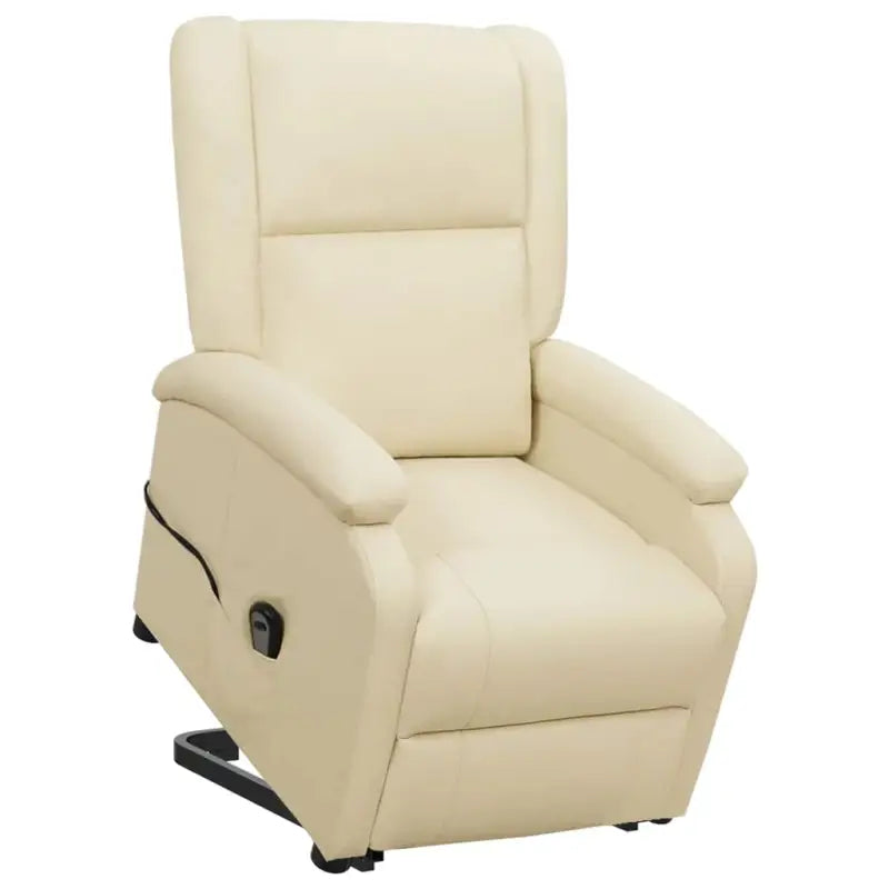 Verstelbare stoel voor ultiem comfort en ontspanning - Crème / 1 - Fauteuils & Relaxfauteuils