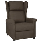 Verstelbare stoel voor ultiem comfort en ontspanning - Donkerbruin / 1 - Fauteuils & Relaxfauteuils
