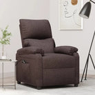 Verstelbare stoel voor ultiem comfort en ontspanning - Donkerbruin / 1 - Fauteuils & Relaxfauteuils