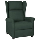 Verstelbare stoel voor ultiem comfort en ontspanning - Donkergroen / 1 - Fauteuils & Relaxfauteuils