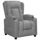 Verstelbare stoel voor ultiem comfort en ontspanning - Grijs / 1 - Fauteuils & Relaxfauteuils