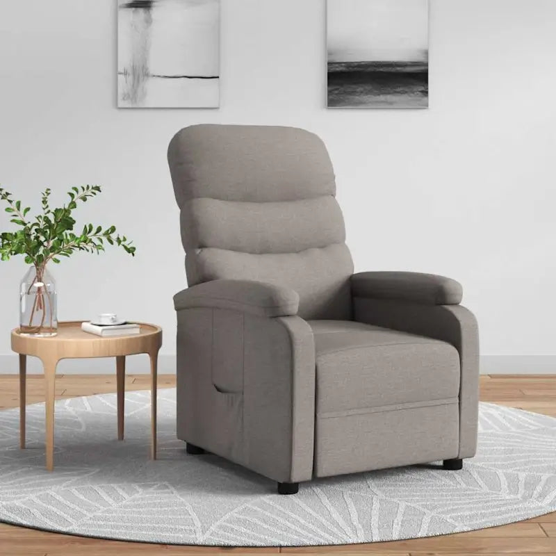 Verstelbare stoel voor ultiem comfort en ontspanning - Taupe / 1 - Fauteuils & Relaxfauteuils