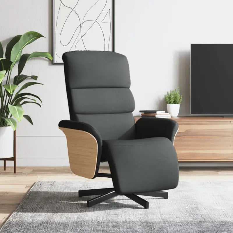 Verstelbare stoel voor ultiem ontspanning en comfort - Donkergrijs / 1 - Fauteuils & Relaxfauteuils