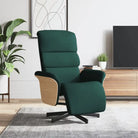 Verstelbare stoel voor ultiem ontspanning en comfort - Donkergroen / 1 - Fauteuils & Relaxfauteuils