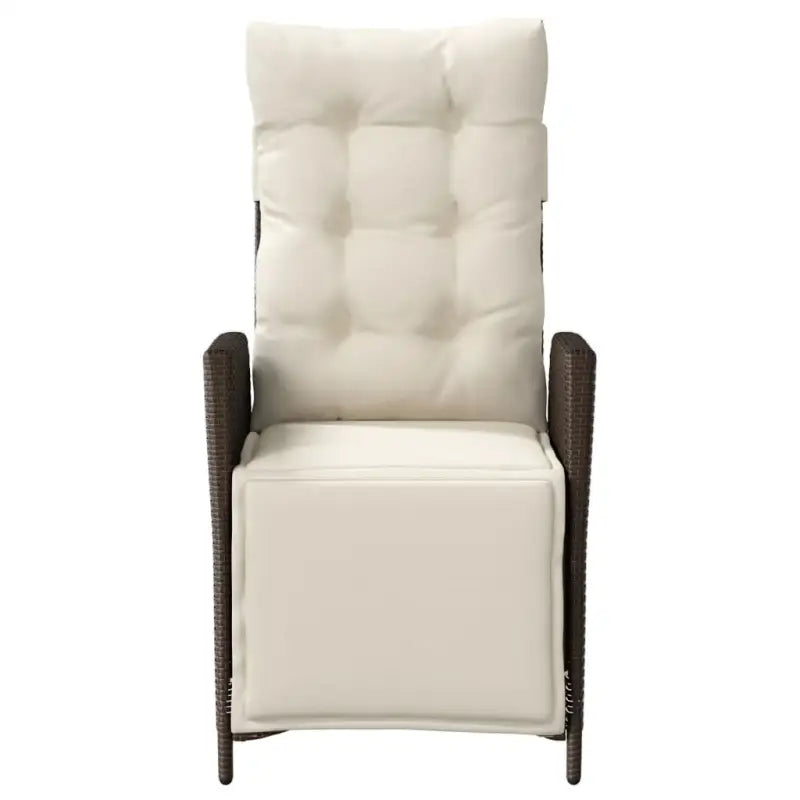 Verstelbare tuinstoel met poly rattan voor een comfortabele zitervaring - Tuinstoelen