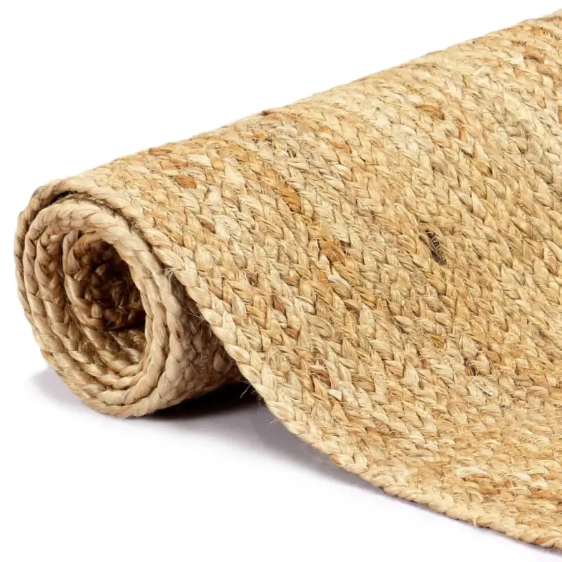 Vloerkleed van gevlochten jute voor een natuurlijke interieurstijl - Vloerkleden