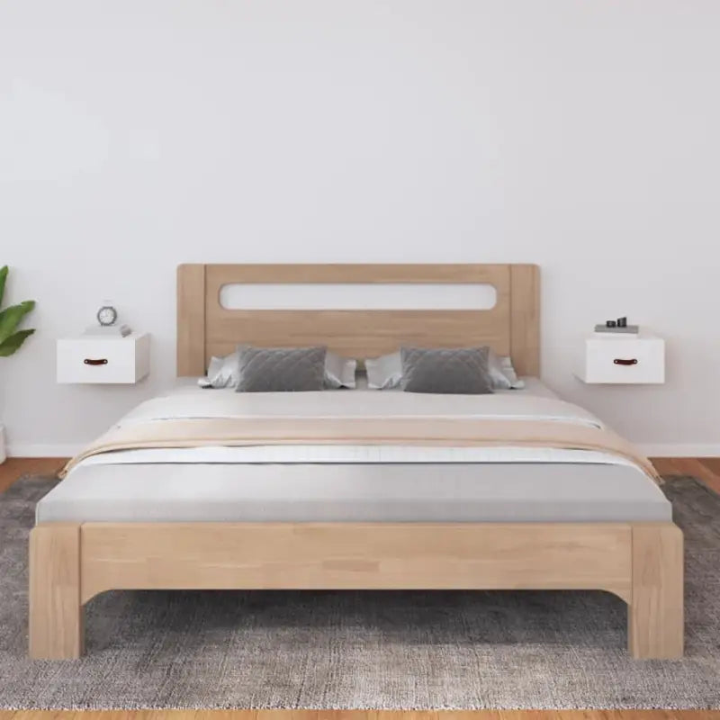 Wandgemonteerde opbergkasten van massief grenenhout met stabiel blad - Opbergkasten & lockerkasten