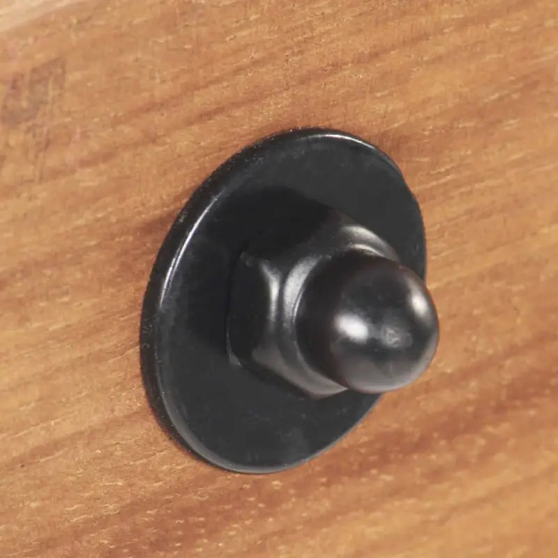 Wandlamp met zwarte afwerking en massief mangohout sfeerlicht - Lampen