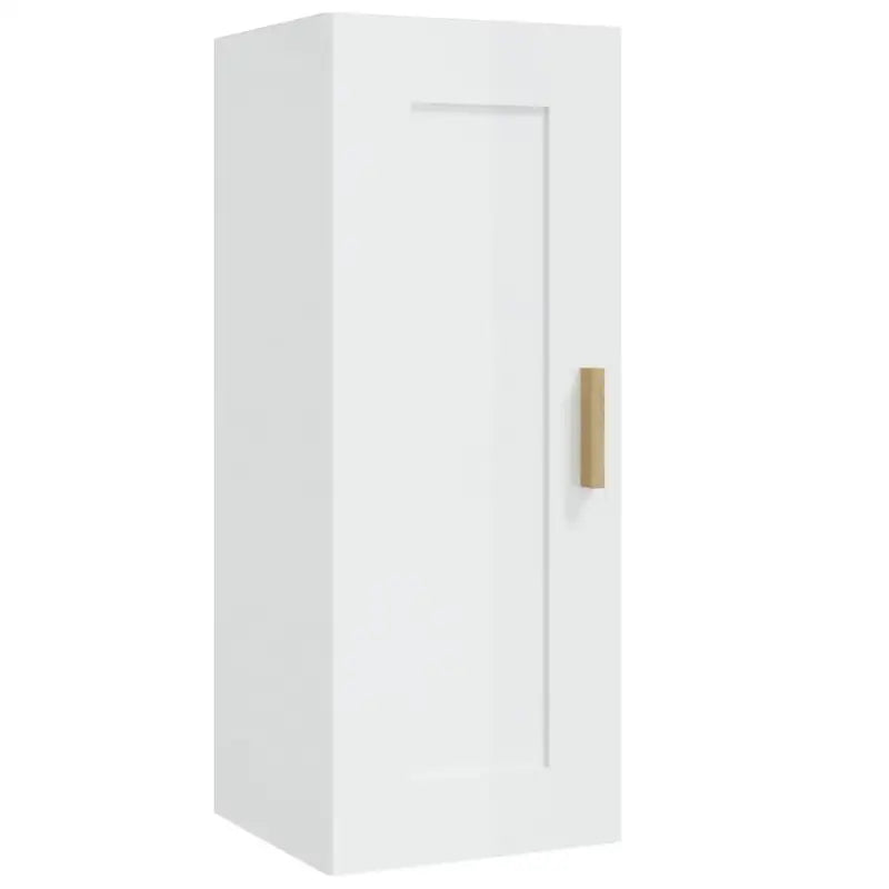 Wandplank in hoogglans wit van bewerkt hout voor jouw woonkamer - Wandplanken