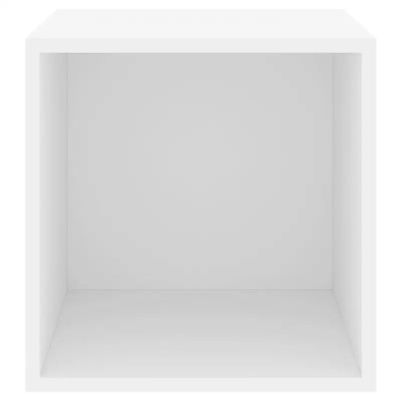 Wandplank van bewerkt hout voor muurdecoratie en opbergruimte - Wit / 1 - Wandplanken