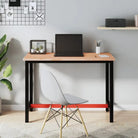 Werkbank met massief beukenhout en groot werkgebied voor doe-het-zelf projecten - 115 x 55 x 81.5 cm / 1 - Werkbanken