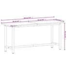 Werkbank met massief beukenhout en groot werkgebied voor doe-het-zelf projecten - Werkbanken