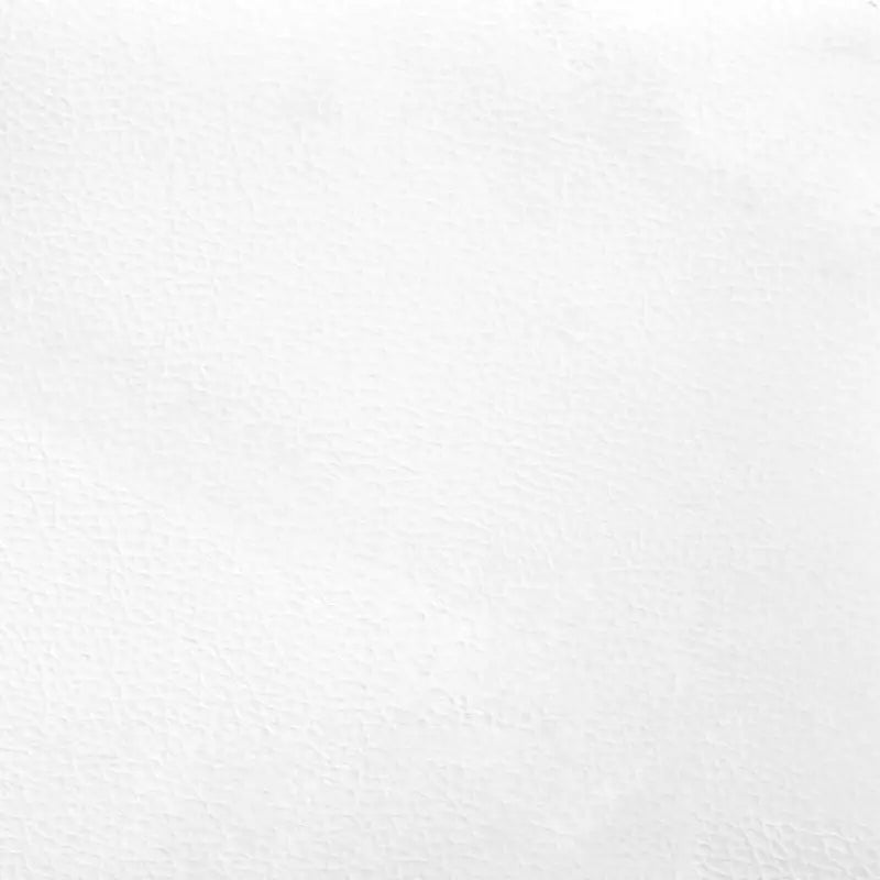 Wit materiaal bed met multiplex lattenbodem en 22d pu-schuim matras - Bedden & bedframes