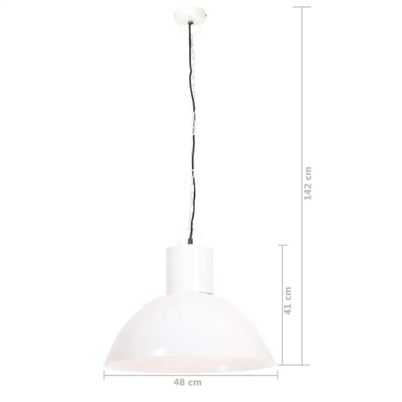 Witte coating hanglamp met lengte van 142 cm voor woonkamer en keuken - Lampen