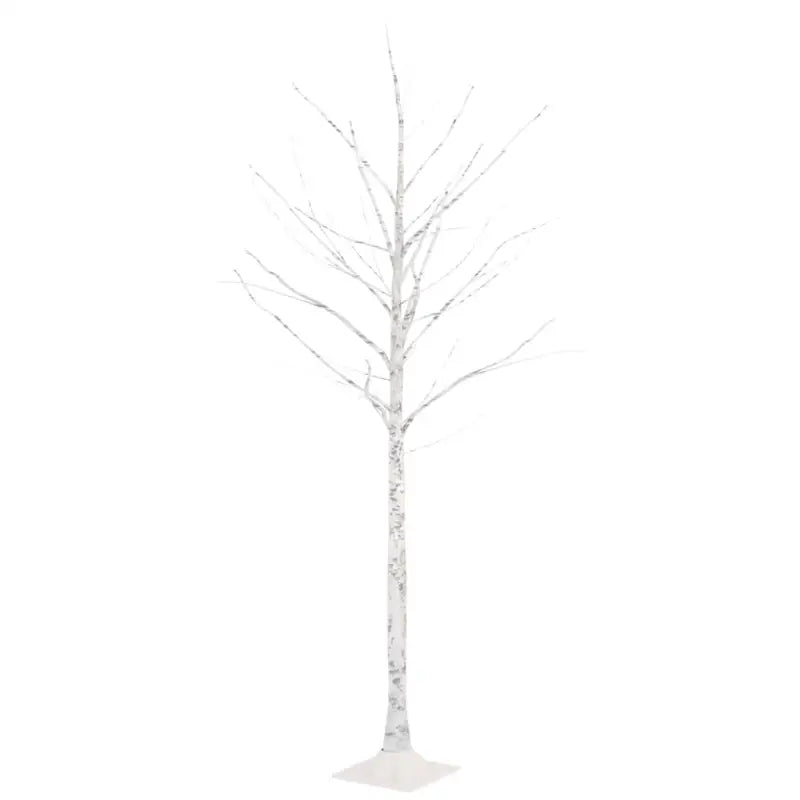 Witte LED Berkenboom voor een natuurlijke lichtdecoratie - Kerstbomen