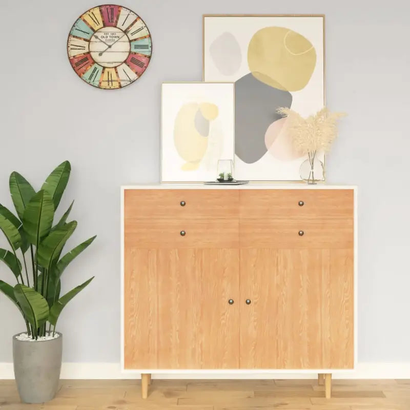 Zelfklevende meubelfolie met hout-look nerven voor interieurupgrades - ahorn / 1 - Ruitenfolie