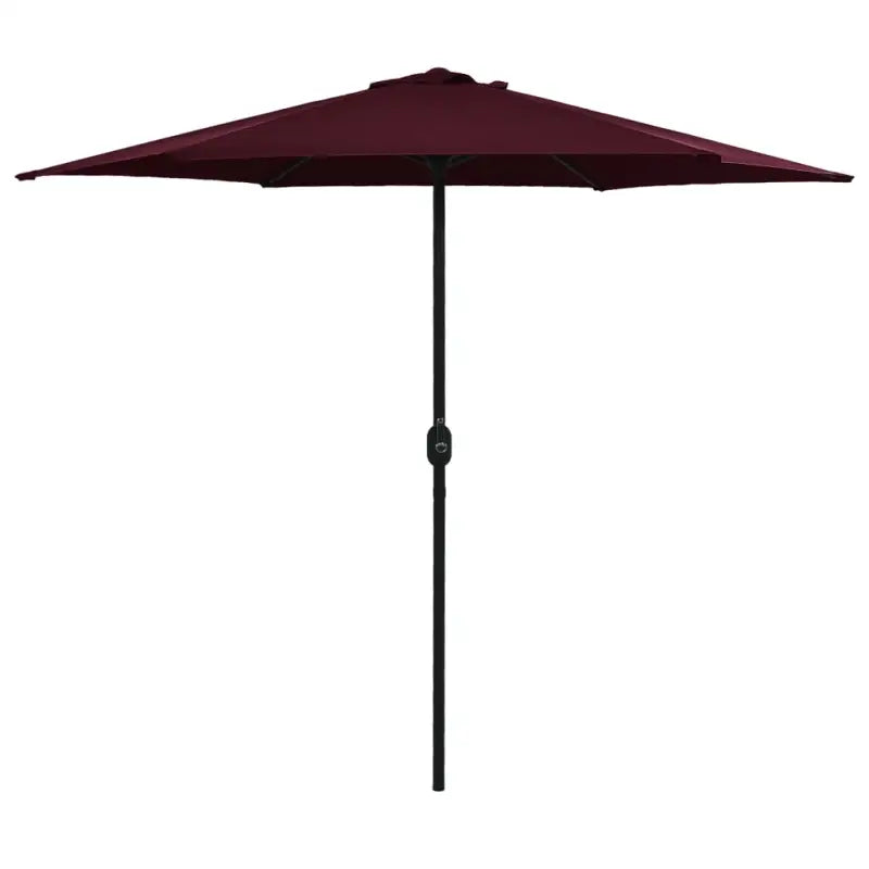 Zonneparasols met aluminium paal geschikt voor zware regenval - Bordeauxrood / 1 - Parasols en zonneschermen