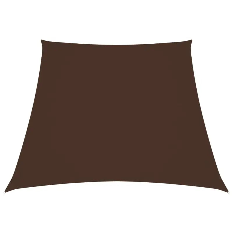 Zonnescherm van pu-gecoat oxford stof voor tuin en terras - Bruin / 2/4 x 3 m / 1 - Parasols en zonneschermen