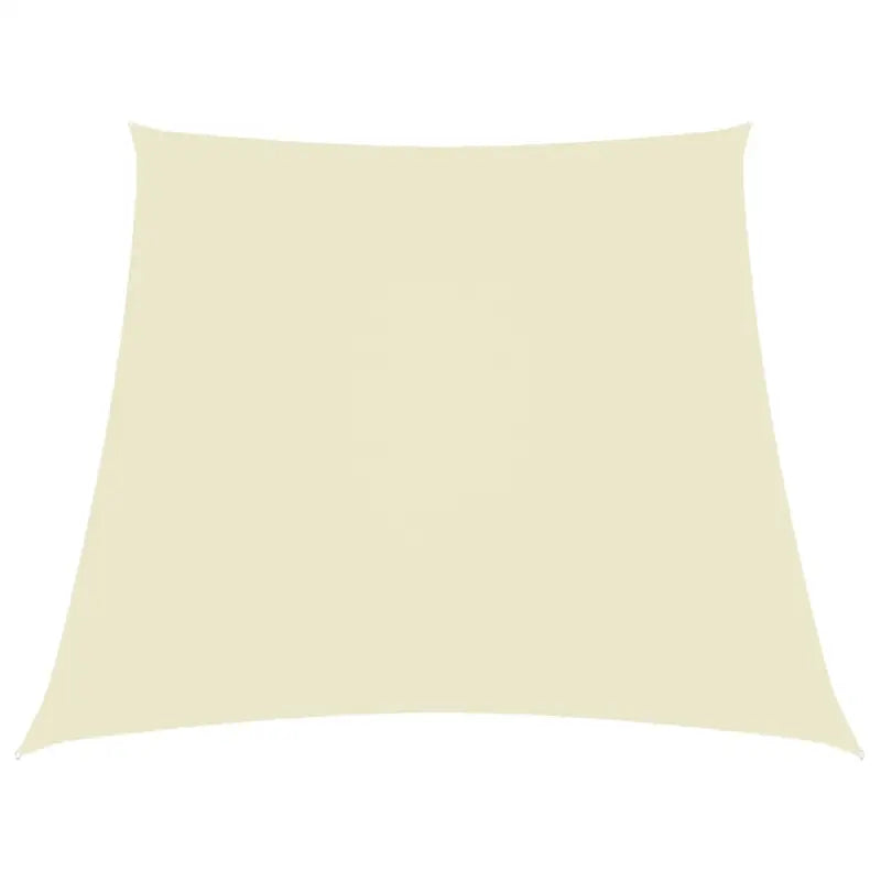 Zonnescherm van pu-gecoat oxford stof voor tuin en terras - Crème / 3/5 x 4 m / 1 - Parasols en zonneschermen