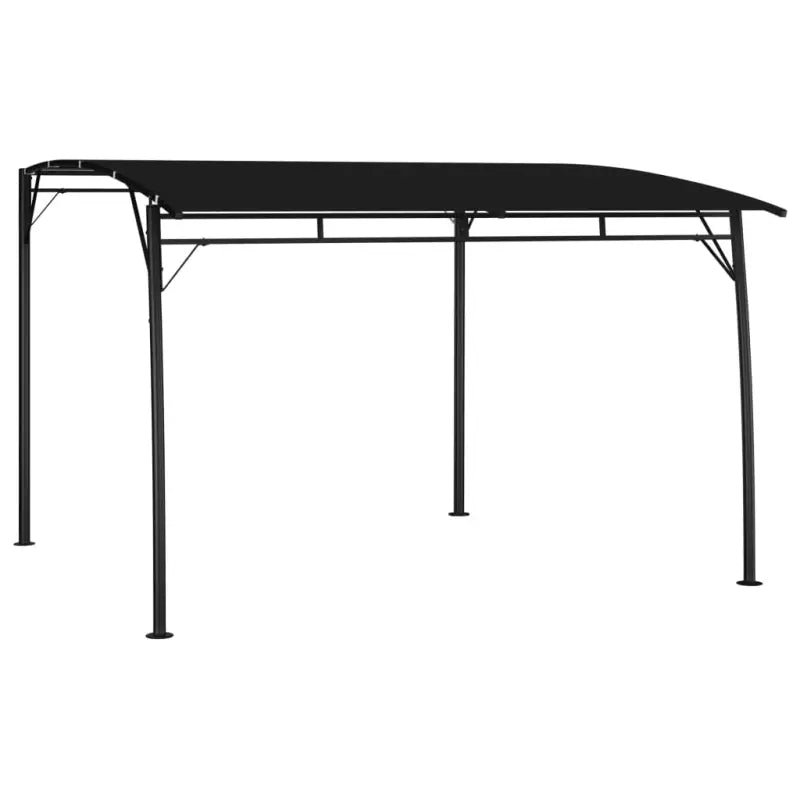 Zonnewiezel voor tuinfeest met stevig metalen frame - Antraciet / 3 x 3 x 2.55 m / 1 - Partytenten & prieëlen