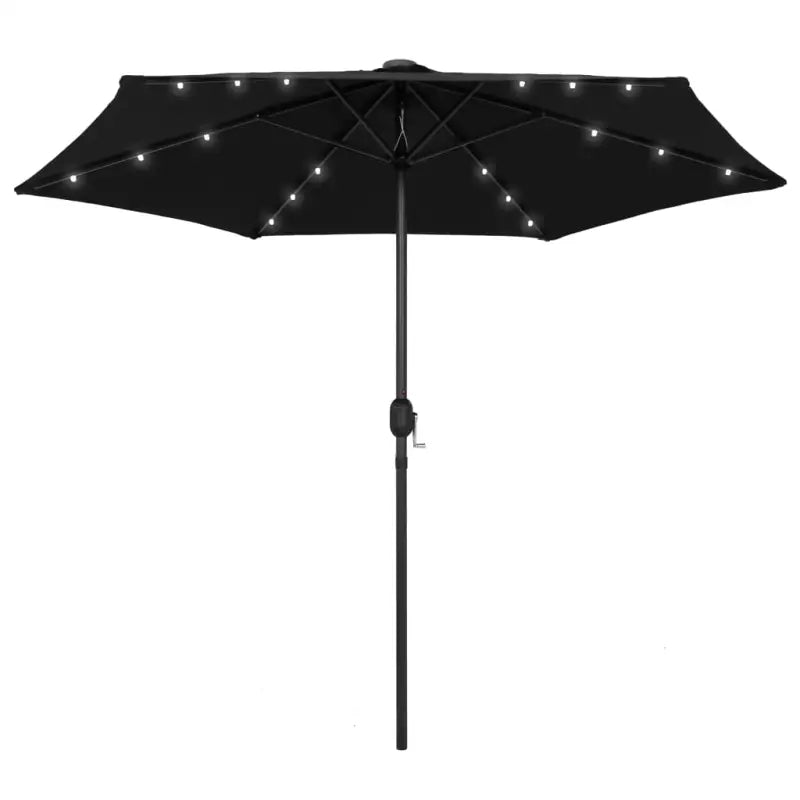 Zorg ervoor dat je parasol stevig staat op een vlakke ondergrond - Zwart / 1 - Parasols en zonneschermen