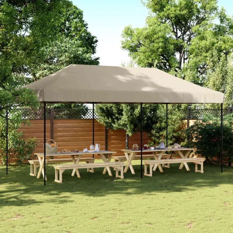 Zware Regen Beste Partytent voor Buiten Evenementen - Taupe / 1 / Zonder zijwand - Partytenten & prieëlen