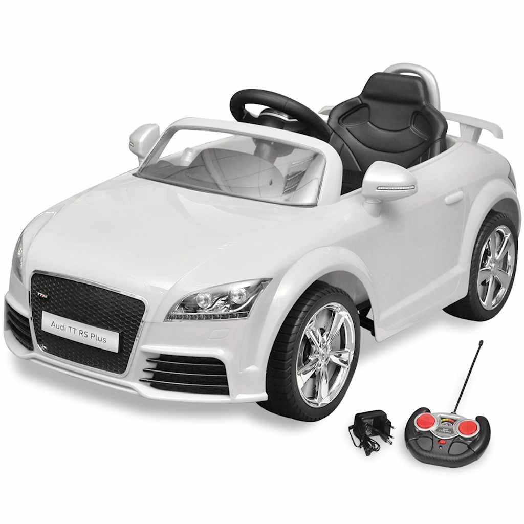 vidaXL Kinderauto elektrisch met afstandsbediening Audi TT RS rood