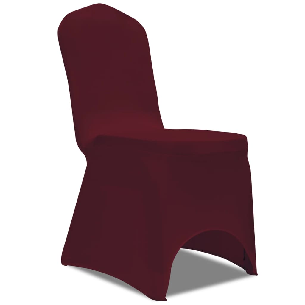 Hoes voor stoelen 50 stuks (zwart)